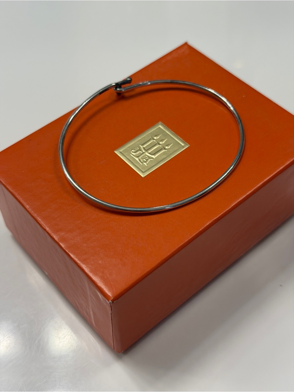 James Avery Silver Round Wire Bracelet